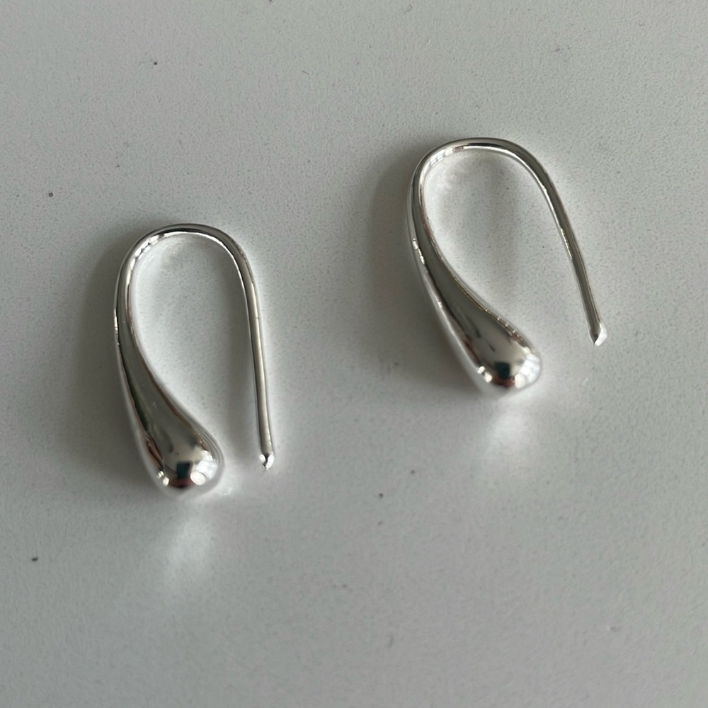 Sterling silver earrings, silver jewelry, earrings, women’s jewelry, tea… - Picture 1 of 1